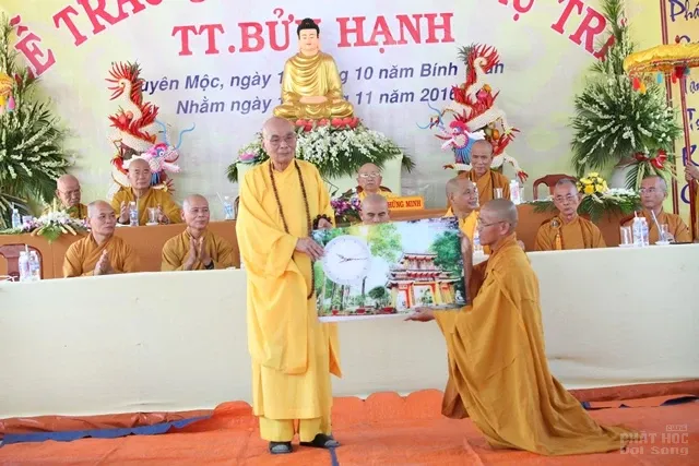Lễ Bổ nhiệm trụ trì chùa Cây Đa Lễ Bổ nhiệm trụ trì Thiền Thất Bửu Hạnh (chùa Cây Đa) image-1731932936548