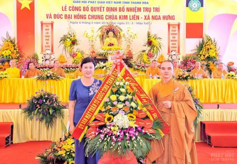 Lễ Bổ nhiệm Trụ trì và đúc chuông chùa Kim Liên 13 Lễ Bổ nhiệm Trụ trì và đúc chuông chùa Kim Liên image-1731943763649