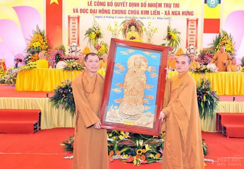 Lễ Bổ nhiệm Trụ trì và đúc chuông chùa Kim Liên 14 Lễ Bổ nhiệm Trụ trì và đúc chuông chùa Kim Liên image-1731943764574