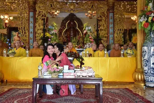 Lễ chúc thọ tại Tịnh xá Lộc Uyển image-1731920478587