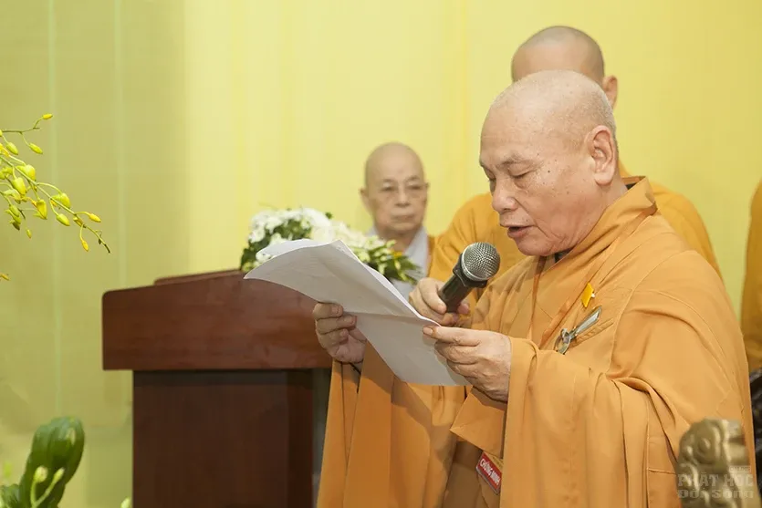 Lễ cung tống kim quan cố HT Thích Trí Tâm nhập Bảo tháp Huệ Minh image-1731939971084