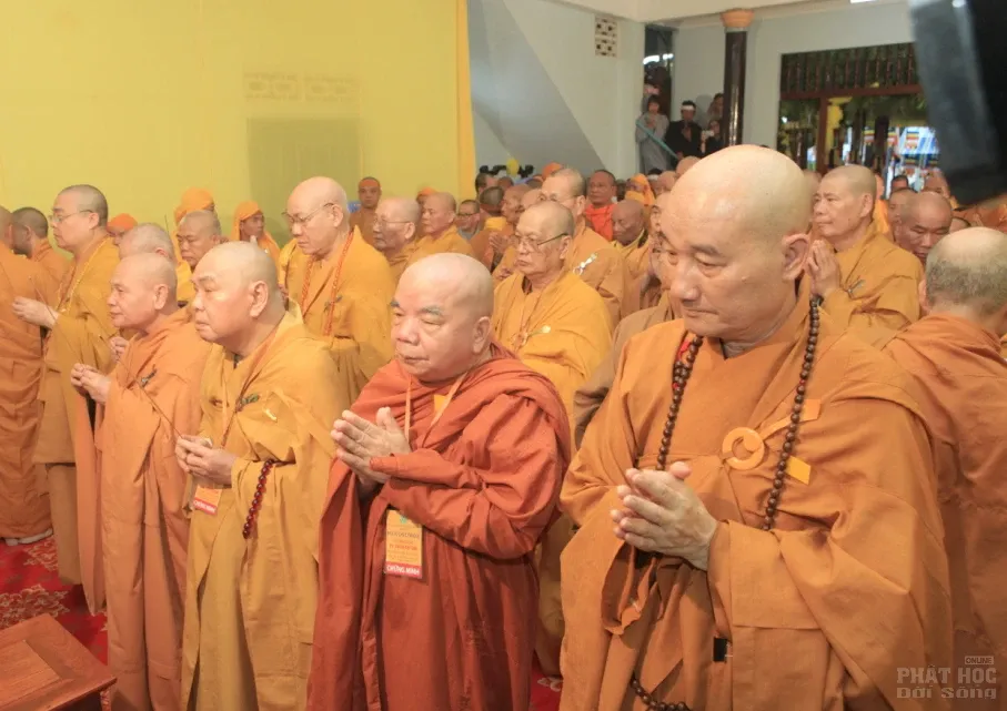 Lễ cung tống kim quan cố HT Thích Trí Tâm nhập Bảo tháp Huệ Minh image-1731939972605