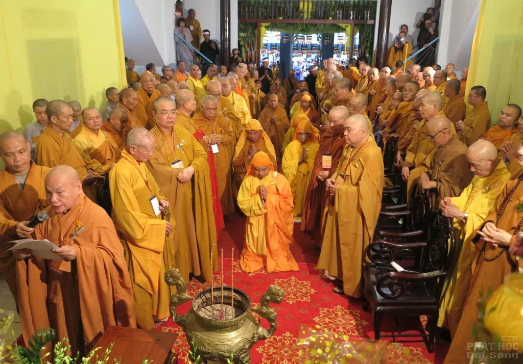 Lễ cung tống kim quan cố HT Thích Trí Tâm nhập Bảo tháp Huệ Minh image-1731939973791