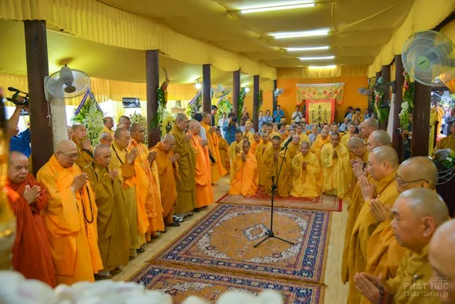 Lễ cung tống kim quan nhập bảo tháp cố HT Thích Trung Hậu image-1731945378663