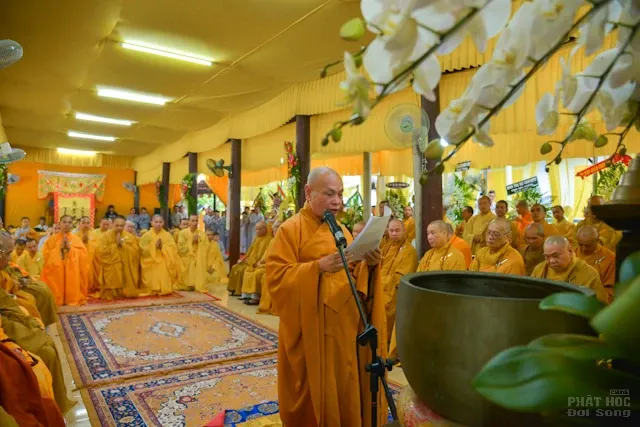 Lễ cung tống kim quan nhập bảo tháp cố HT Thích Trung Hậu image-1731945383386