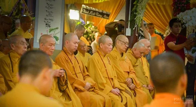 Lễ cung tống kim quan nhập bảo tháp cố HT Thích Trung Hậu image-1731945385599