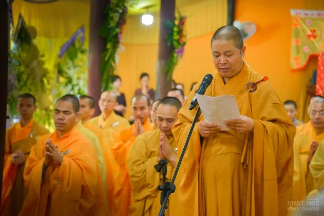 Lễ cung tống kim quan nhập bảo tháp cố HT Thích Trung Hậu image-1731945386338