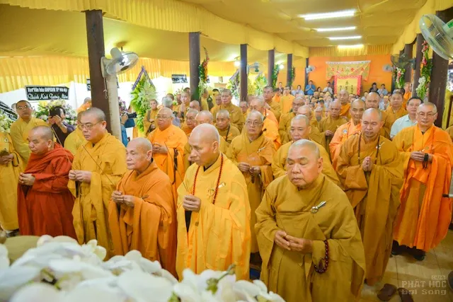 Lễ cung tống kim quan nhập bảo tháp cố HT Thích Trung Hậu image-1731945387153