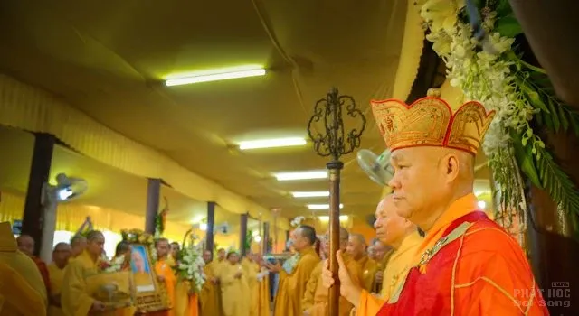 Lễ cung tống kim quan nhập bảo tháp cố HT Thích Trung Hậu image-1731945388569