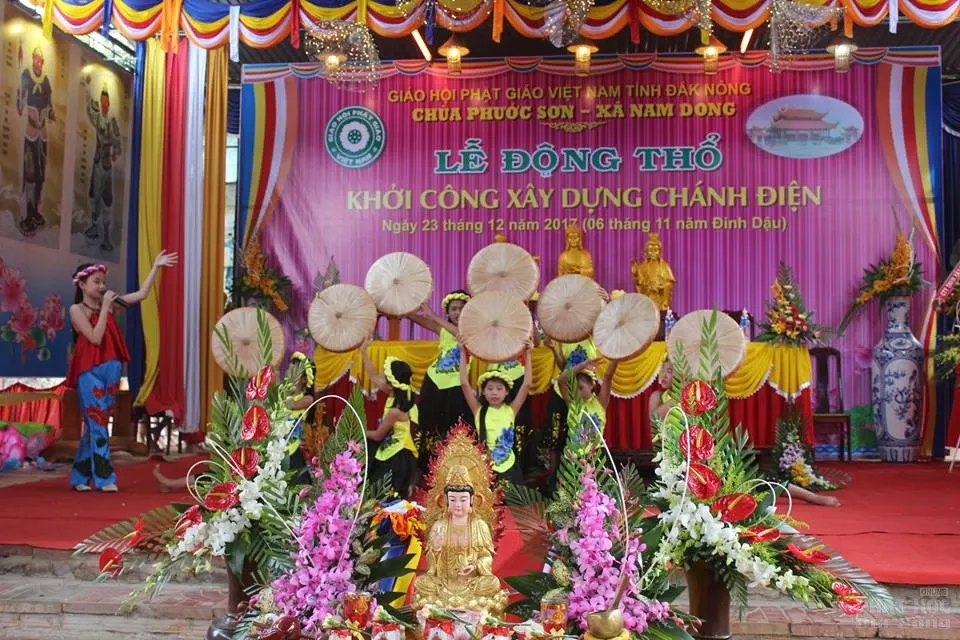 Lễ Động thổ khởi công xây dựng Chùa Phước Sơn Cư Jut image-1732287000605