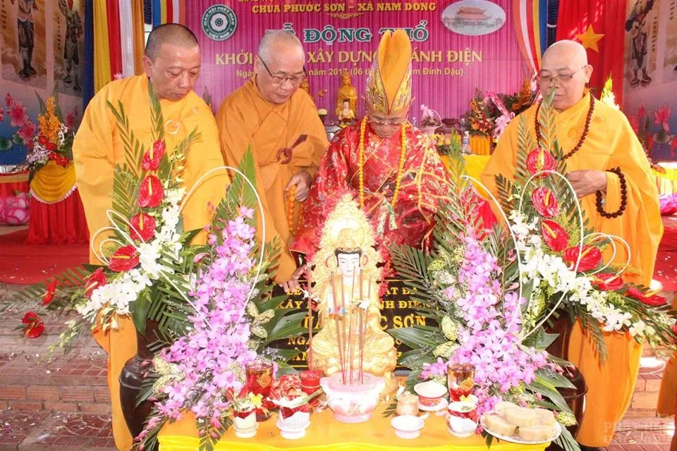 Lễ Động thổ khởi công xây dựng Chùa Phước Sơn Cư Jut image-1732287007251
