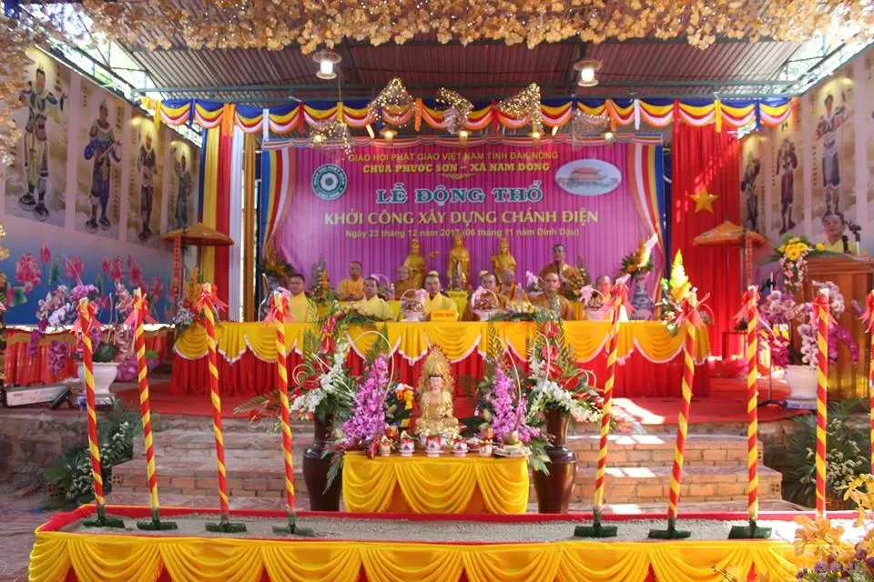 Lễ Động thổ khởi công xây dựng Chùa Phước Sơn Cư Jut image-1732287009494