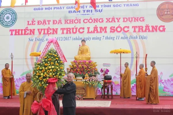 Lễ khởi công xây dựng Thiền viện Trúc Lâm Sóc Trăng 7 Lễ khởi công xây dựng Thiền viện Trúc Lâm Sóc Trăng image-1731943240200