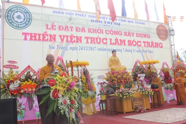 Lễ khởi công xây dựng Thiền viện Trúc Lâm Sóc Trăng 11 Lễ khởi công xây dựng Thiền viện Trúc Lâm Sóc Trăng image-1731943243515