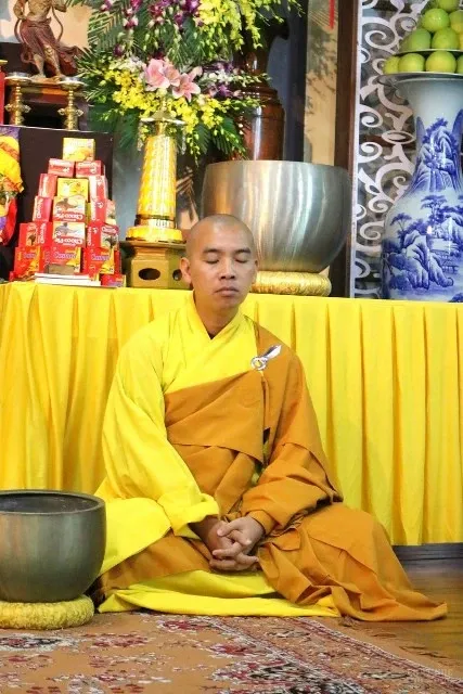 Đại đức Thích Tâm Hòa Lễ tưởng niệm lần thứ 28 Cố HT Ngộ Chân Tử tại Chùa Hòa Phúc image-1731933196382