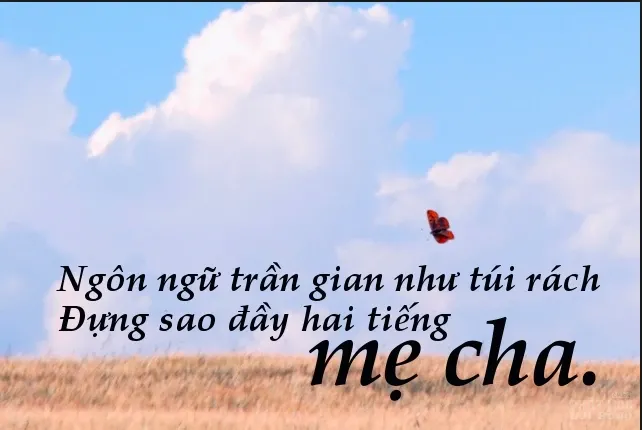 Lời thơ dâng mẹ cha nhân mùa Vu Lan báo hiếu image-1732293006245