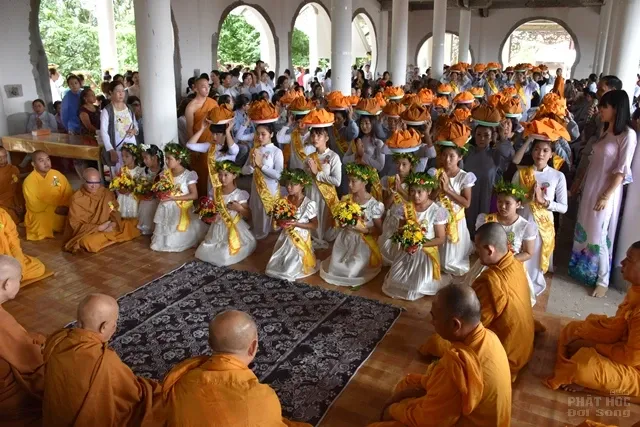 Long Khánh: Tịnh xá Ngọc Xuân tổ chức lễ vu lan PL 2561 image-1731940641503