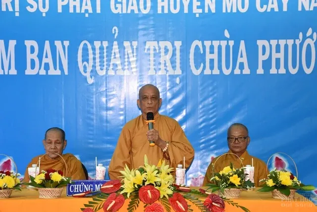 Mõ Cày Nam: Bổ nhiệm Ban quản trị chùa Phước Quang 15 Mõ Cày Nam: Bổ nhiệm Ban quản trị chùa Phước Quang image-1731937231362