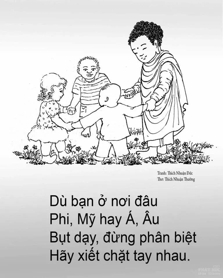 Mùa Vu Lan - Tranh Đức Phật với tuổi thơ image-1732289786602