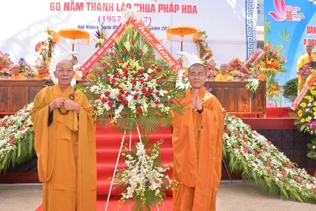 Mừng kỷ niệm 60 năm thành lập Chùa Pháp Hoa - Đăk Nông image-1731940734156