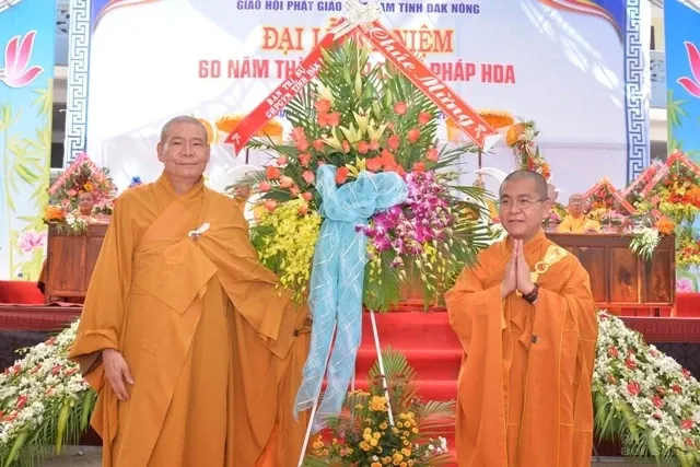 Mừng kỷ niệm 60 năm thành lập Chùa Pháp Hoa - Đăk Nông image-1731940734857