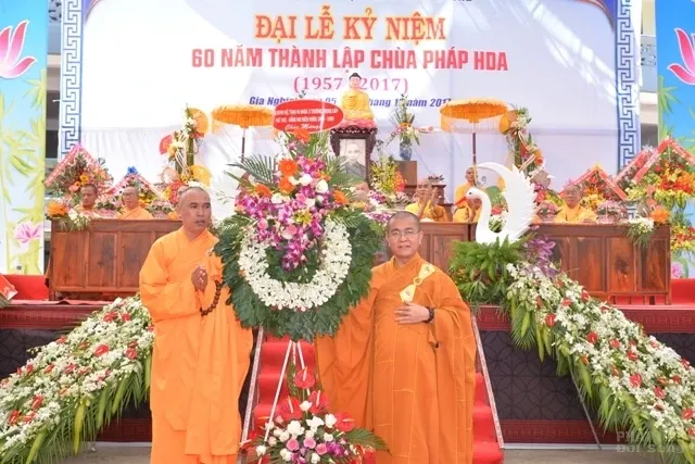 Mừng kỷ niệm 60 năm thành lập Chùa Pháp Hoa - Đăk Nông image-1731940741412