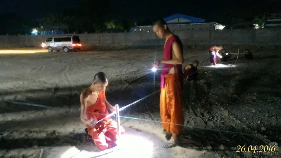 Myanmar: Video chùa Đại Phước chuẩn bị Lễ kết giới Sìma image-1731745957311