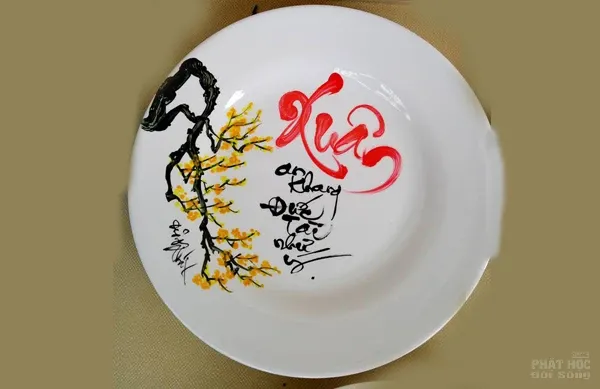 Ngày xuân ngắm thư pháp Quảng Phát image-1732292579511