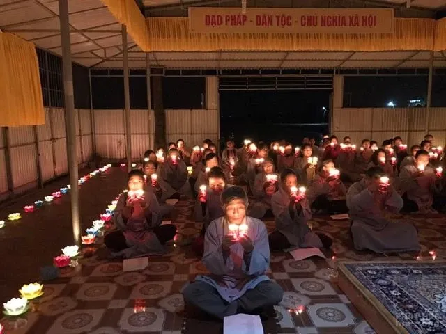 Nghệ An: Chùa Đồng Tương ấm áp mừng lễ vía Phật Thích Ca thành đạo image-1731932109355