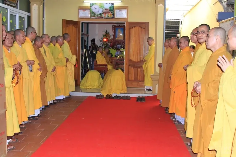 Nghệ An: Lễ bổ nhiệm ĐĐ. Thích Quảng Hội trụ trì chùa Long Hoa image-1731942172337