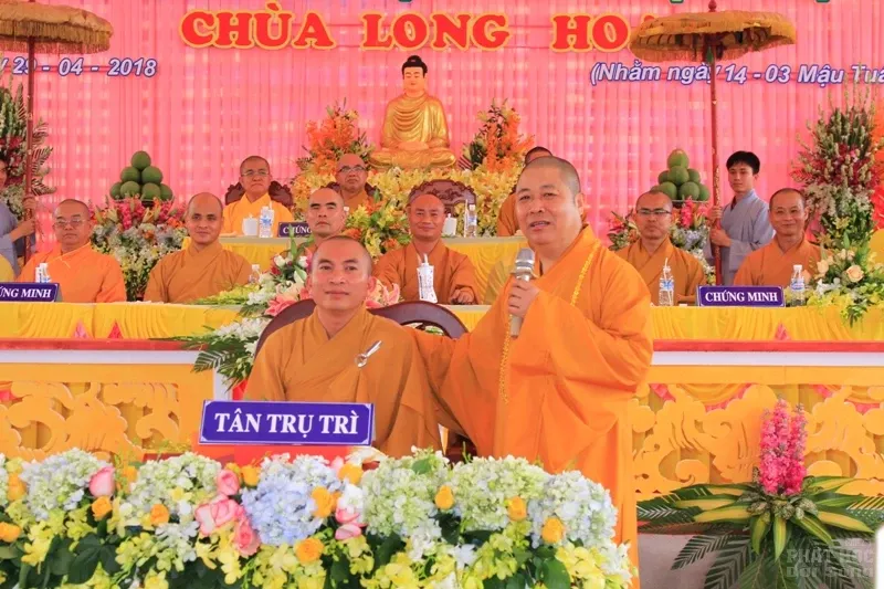 Nghệ An: Lễ bổ nhiệm ĐĐ. Thích Quảng Hội trụ trì chùa Long Hoa image-1731942210703