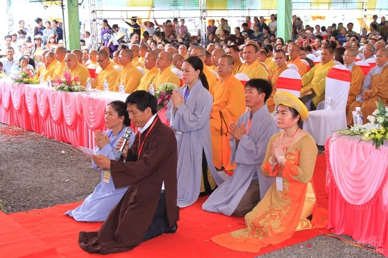 Nghệ An: Lễ bổ nhiệm ĐĐ. Thích Quảng Hội trụ trì chùa Long Hoa image-1731942214507