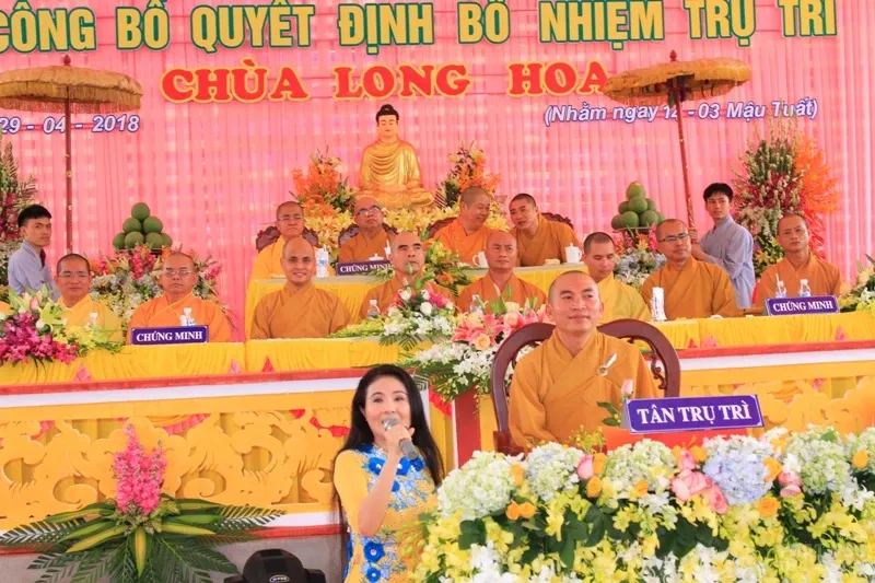 Nghệ An: Lễ bổ nhiệm ĐĐ. Thích Quảng Hội trụ trì chùa Long Hoa image-1731942215529