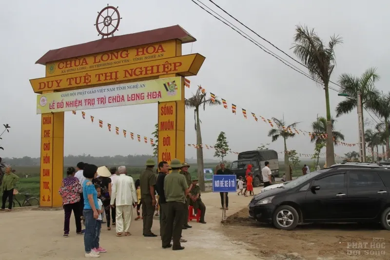 Nghệ An: Lễ bổ nhiệm ĐĐ. Thích Quảng Hội trụ trì chùa Long Hoa image-1731942233828