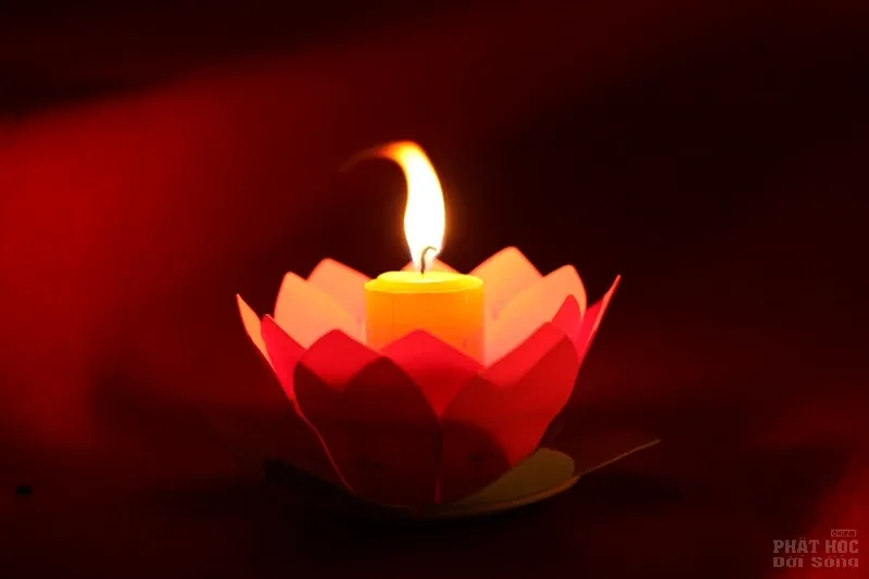Nghe lời di huấn' của cố HT. Thích Quang Đạo tại đêm thắp nến tri ân image-1732292440463