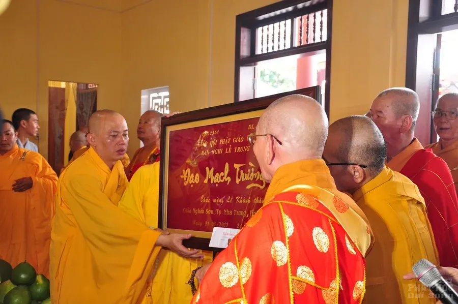 Nha Trang: Lễ Lạc Thành chùa Nghĩa Sơn Nha Trang: Lễ Lạc Thành chùa Nghĩa Sơn image-1731935014854