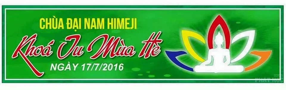 Nhật Bản: Đăng ký khóa tu mùa hè lần 2 Chùa Đại Nam Himeji image-1731748700323