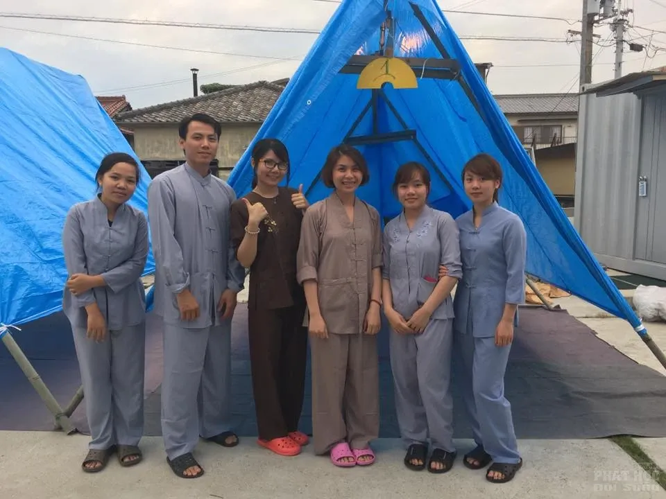 Nhật Bản: Không khí chuẩn bị khóa tu chùa Đại Nam Himeji image-1731921620314