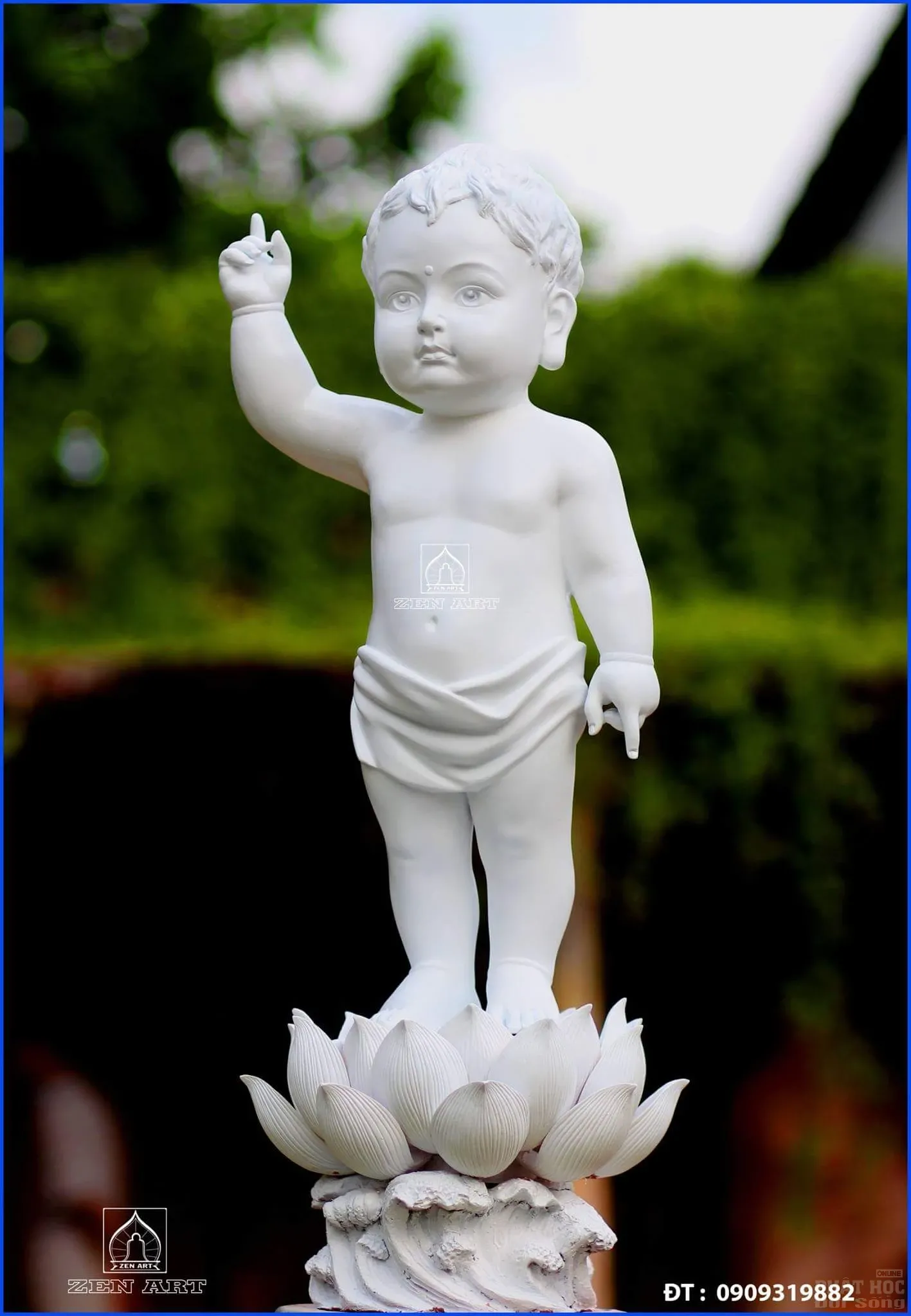 Nhiều mẫu tượng Đản sanh xuất hiện tại Việt Nam image-1731935577671