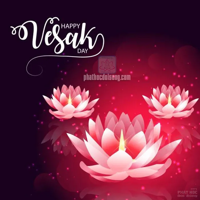 Những mẫu thiệp chúc mừng Đại lễ Phật đản Vesak PL: 2562 image-1731945542295