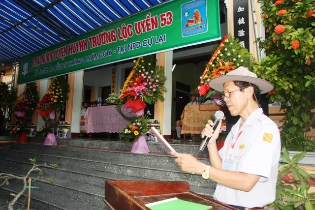 Niệm Phật đường Cự Lại khai mạc trại huấn luyện Huynh trưởng Lộc Uyển khóa 53 image-1731748618089