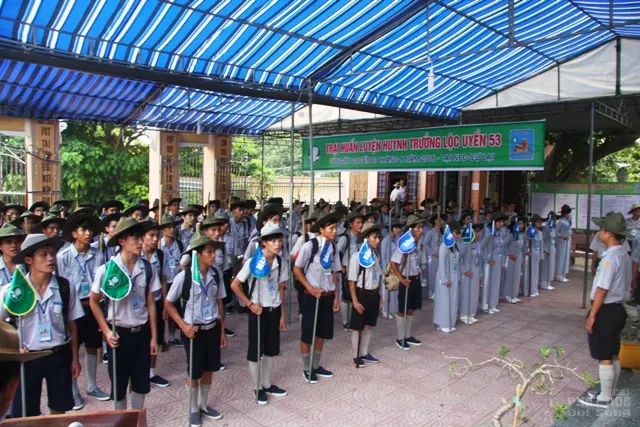 Niệm Phật đường Cự Lại khai mạc trại huấn luyện Huynh trưởng Lộc Uyển khóa 53 image-1731748619239