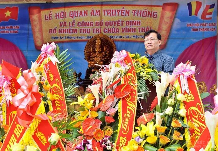 Nông Cống: Bổ nhiệm trụ trì chùa Vĩnh Thái và khai hội Quan âm truyền thống 24 Nông Cống: Bổ nhiệm trụ trì chùa Vĩnh Thái và khai hội Quan âm truyền thống image-1731942940229