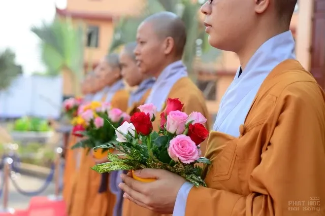 Ông Trương Tấn Sang thăm Học viện PGVN tại TP. HCM image-1732291741011