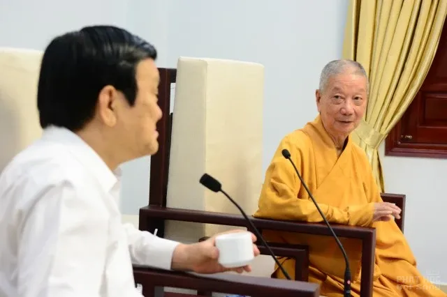 Ông Trương Tấn Sang thăm Học viện PGVN tại TP. HCM image-1732291742738