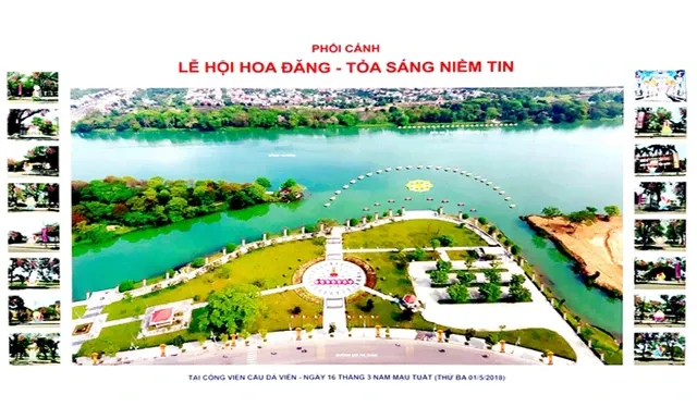 Phật giáo Huế tổ chức lễ hội hoa đăng 'Tỏa sáng niềm tin' tại Festival 2018 image-1731946609140