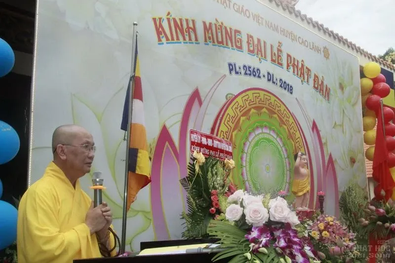 Phật giáo huyện Cao Lãnh mừng Đại lễ Phật đản PL 2562 image-1732292345193