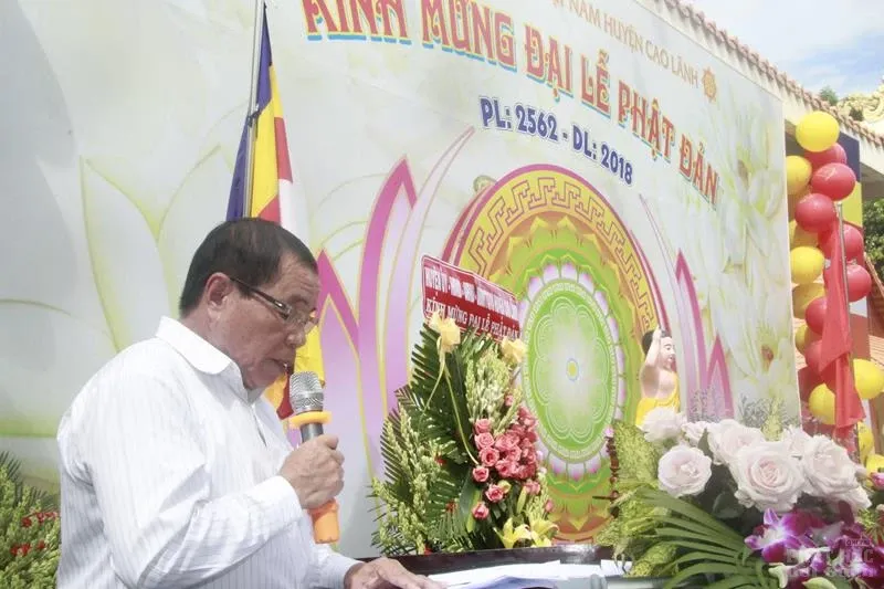 Phật giáo huyện Cao Lãnh mừng Đại lễ Phật đản PL 2562 image-1732292347959