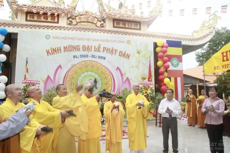 Phật giáo huyện Cao Lãnh mừng Đại lễ Phật đản PL 2562 image-1732292352979