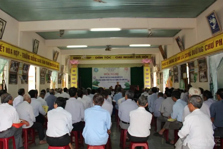 Phật giáo huyện Hải Lăng hội nghị sơ kết Phật sự 6 tháng đầu năm 2018 image-1731945174900